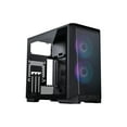 thumbnail image 2 of Phanteks Eclipse P200A D-RGB, high airflow Ultra-fine mesh design, mini-ITX tower, Digital-RGB Lighting, 120mm D-RGB case fans, Tempered Glass, Black, 2 of 12