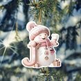 thumbnail image 5 of Christmas Tree Decorations Fidget Crochet Kit Christmas Tree Diy Craft with Box Christmas Decorations for The Home, 5 of 5