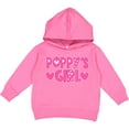thumbnail image 2 of Inktastic Poppy's Girl Pink with Hearts Toddler Hoodie, 2 of 4
