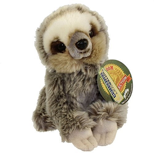 BROWN SLOTH 6 inch - New Stuffed Animal Toy Adventure Planet Plush 
