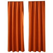 JingChun Blackout Curtains for Bedroom – thermal Insulated, Noise Reducing Room Darkening Privacy Drapes for Living Room, Set of 2 Panels 53 x 62 inch Long