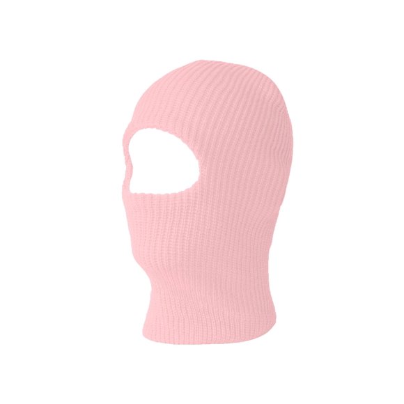 One Hole Ski Mask (Solids & Neon Available)- Pink
