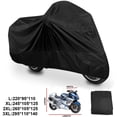 thumbnail image 1 of Apuakthei XL - Funda para motocicleta, impermeable, para interior y exterior, para exteriores, a prueba de polvo, protección UV, para motocicleta, tamaño XL, 1 of 4