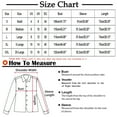 thumbnail image 3 of PNTUTB Womens Christmas Print Casual Long Sleeve Drawstring Waffle Pullover Loose Hooded Sweatshirt with Pocket, 3 of 6