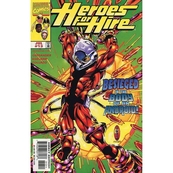 Heroes for Hire #13 VF ; Marvel Comic Book