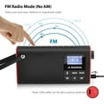 thumbnail image 2 of Avantree SP850 Rechargeable Portable FM Radio with Bluetooth Speaker and SD Card MP3 Player 3-in-1, Auto Scan Save, LED Display, Small Handheld Pocket Battery Operated Wireless Radio, 2 of 2