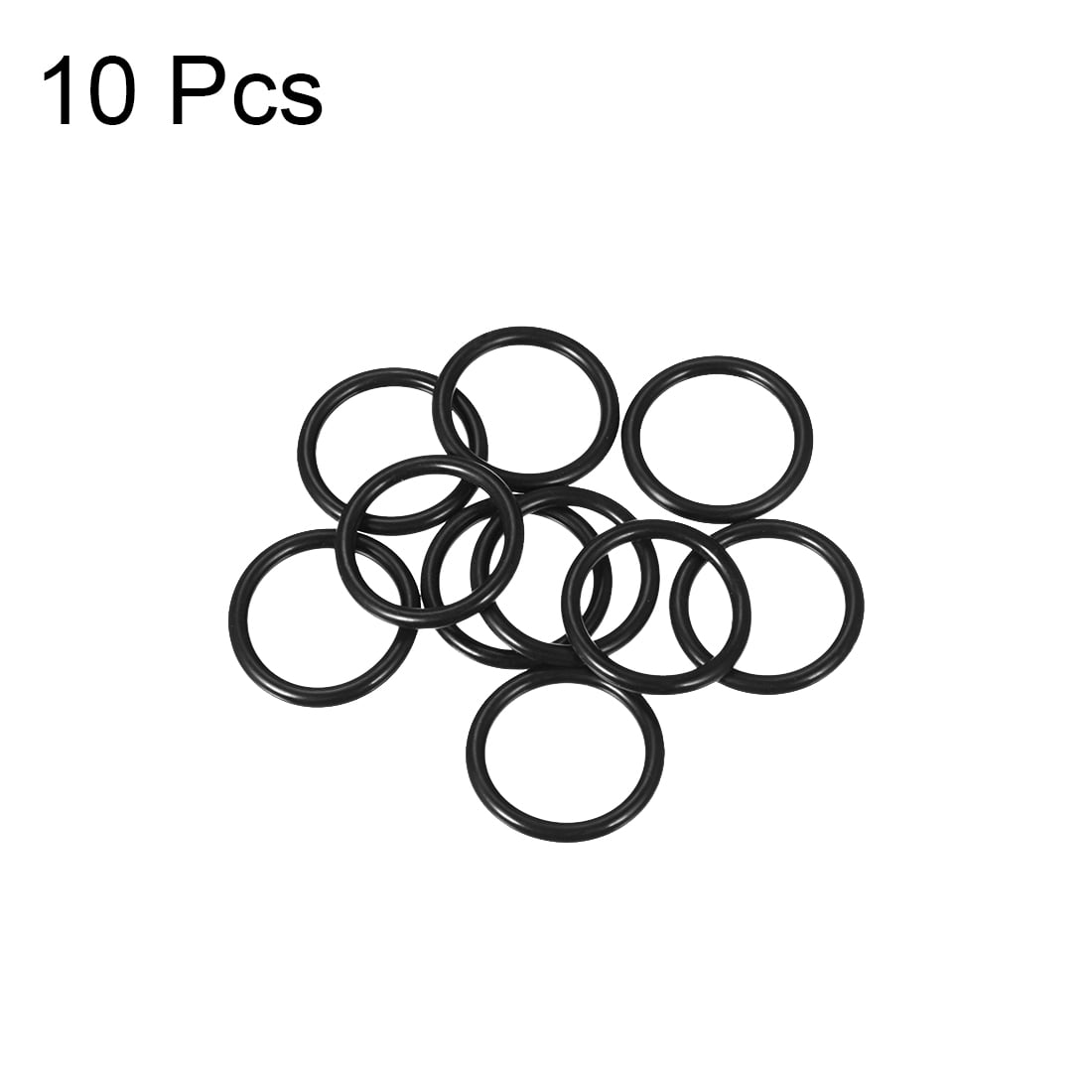 O-Ring Assortment,Universal O-Ring Kit,100 Pcs O-Ring Seal with Rubber for Car repair,Hydraulics,Pressure washer,RC models,Sink faucets 