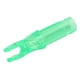 thumbnail image 3 of M Buder 100 Piezas Culatines de Flecha Plástico Inserción 6.2mm Repuesto Arco Tiro Deportivo Accesorios Color Verde Visibilidad Extrema, 3 of 9