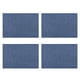 thumbnail image 2 of Billuyoard 4 piezas de manteles individuales de lino de doble capa para de comedor, vajilla antideslizante lavable, taza, cubiertos, mantel Type3 NO3, 2 of 6