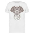 thumbnail image 1 of Elephant In Indian Style T-Shirt Men -Image by Shutterstock, Male x-Large, 1 of 2
