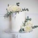 thumbnail image 4 of Paquete de 12 rosas blancas artificiales con tallo, flores falsas, ramo de rosas de seda para florero de mesa, centro de mesa, boda, fiesta, hogar, cocina, decoración, 4 of 4