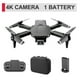 APPIE S68 RC Drone avec Caméra 4k / Mini Wifi FPV Folding Quadcopter pour Enfants / Contrôle du Capteur de Gravité / Mode Sans Tête / Geste Photo Vidéo / Sac – image 5 sur 8
