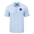 thumbnail image 2 of Men's-Cutter & Buck  Powder Blue Sporting Kansas City Pike Eco Flora Print Recycled Polo, 2 of 3
