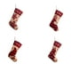 thumbnail image 3 of Matsuzay Medias de Navidad máquina bordado pájaro alce calcetines plegable Snacks rejilla hogar saco Goodie bolsa arreglo suministros Kits de decoración para fiestas Alce, 3 of 6