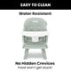 thumbnail image 3 of Silla alta Jeep Milestone 6 en 1 de Delta Children: silla alta que se convierte en taburete, asiento elevado, silla para niños pequeños, mesa de actividades, escritorio y silla, verde salvia, 3 of 5