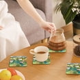 thumbnail image 7 of Xecao Garden Farm for MDF Cork Coaster 4 Pcs,Drink Coasters,Suit for House Warming Gifts New Home ,Coffee Table Decor-Square, 7 of 7