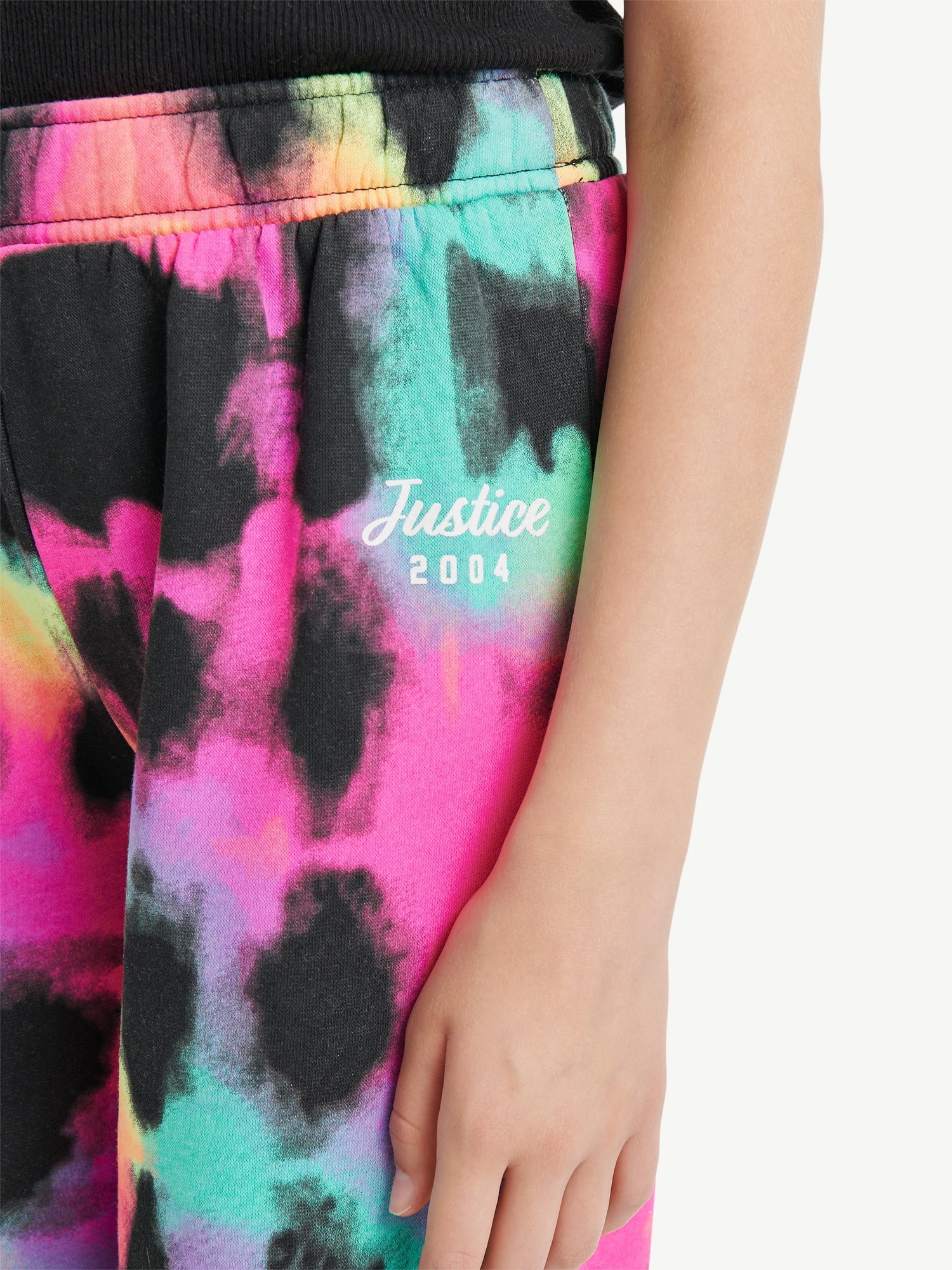 Justice Girls Fleece Wide Leg Pants, Sizes XS - XLP