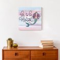 thumbnail image 4 of Creative Products Born To Be A Mermaid  12x12 Canvas Wall Art, 4 of 5