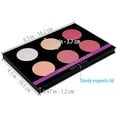thumbnail image 4 of SHANY Shimmer & Matte Blush/Highlighter Face Palette - Layer 4 - Refill for the 6 Layer Mini Masterpiece Collection Makeup Set, 4 of 5