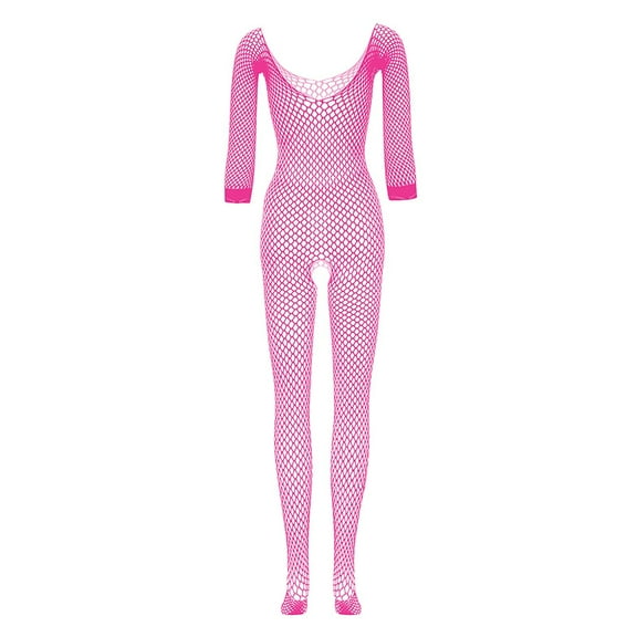 adviicd Plus Size Fishnets Glow in the Dark Fishnet Stockings, Luminous Fishnet Stockings, Tights High Waist Pantyhose White Stockings for Women Pink One Size