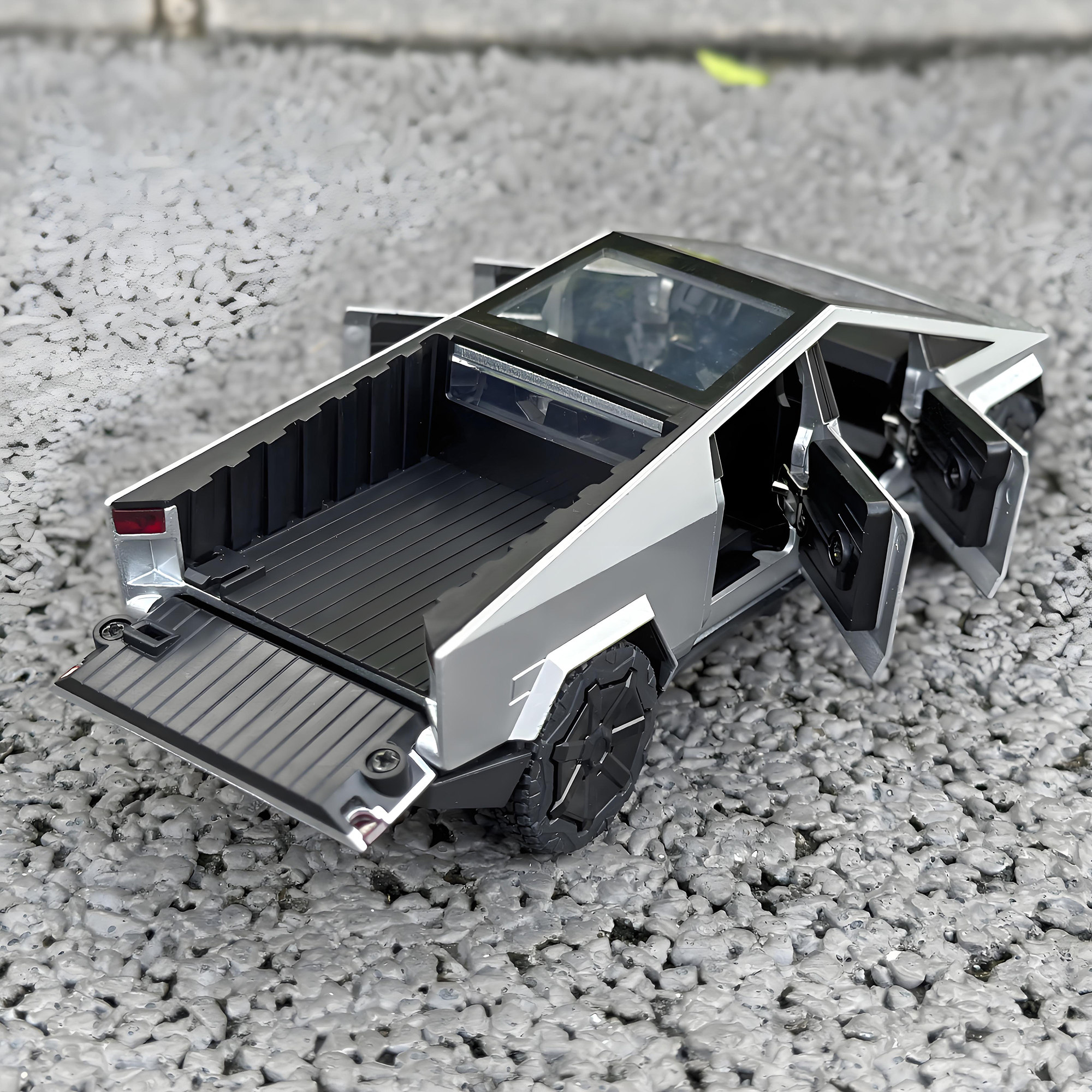 Anmyjuly Alloy Silver Pickup Truck Model 1:32 photo 3