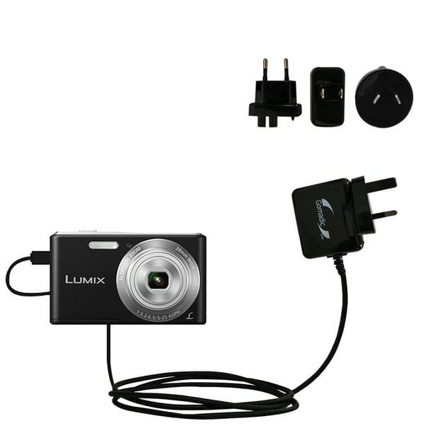 International AC Home Wall Charger suitable for the Panasonic Lumix / DMC -F5 - Charge supports wall outlets and voltages worldwide - Uses - Walmart.com - Walmart.com