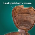 thumbnail image 4 of Easy Open Denture Bath & Case, with Strainer Basket for Soaking, Cleaning, and Storage, Two Pack (Marble & Copper), 4 of 6