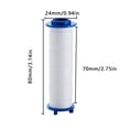 thumbnail image 3 of Shower Filter PP Cotton Filter Cartridge Portable Mini Water Filter PP Sediment Cartridge, 8cm, PP Filter Element, 3 of 7