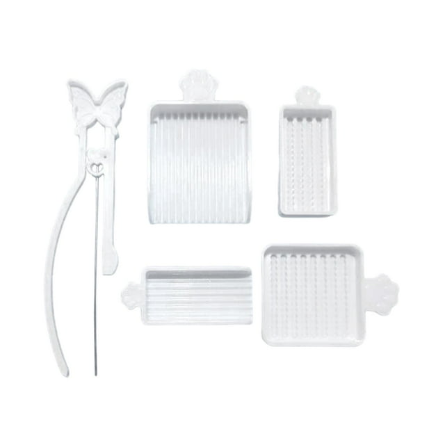 segolike Fuse Bead Picking Tray Kit Aligner Tray for Art Crafts Crafting Projects DIY White