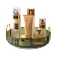 thumbnail image 1 of CSChome Makeup Storage Shelf Makeup Storage Shelf High Capacity Multi Layered Stable Base Raised Edge 360 Degree Rotating, 1 of 7