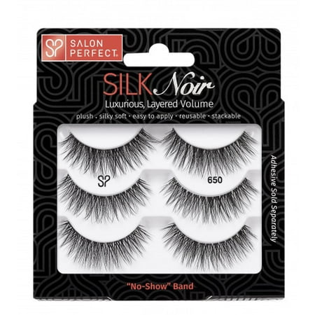 Salon Perfect 650 Silk Lash, 3 pairs (Best Salon Perfect Lashes)
