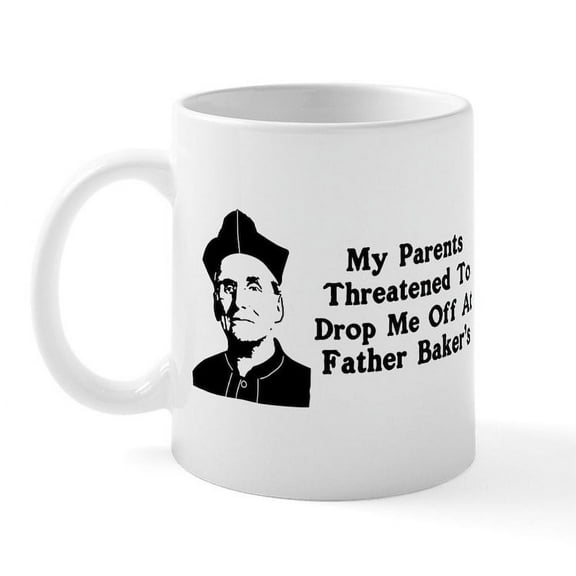 CafePress - Father Baker Mug - 11 oz Ceramic Mug - Novelty Coffee Tea Cup