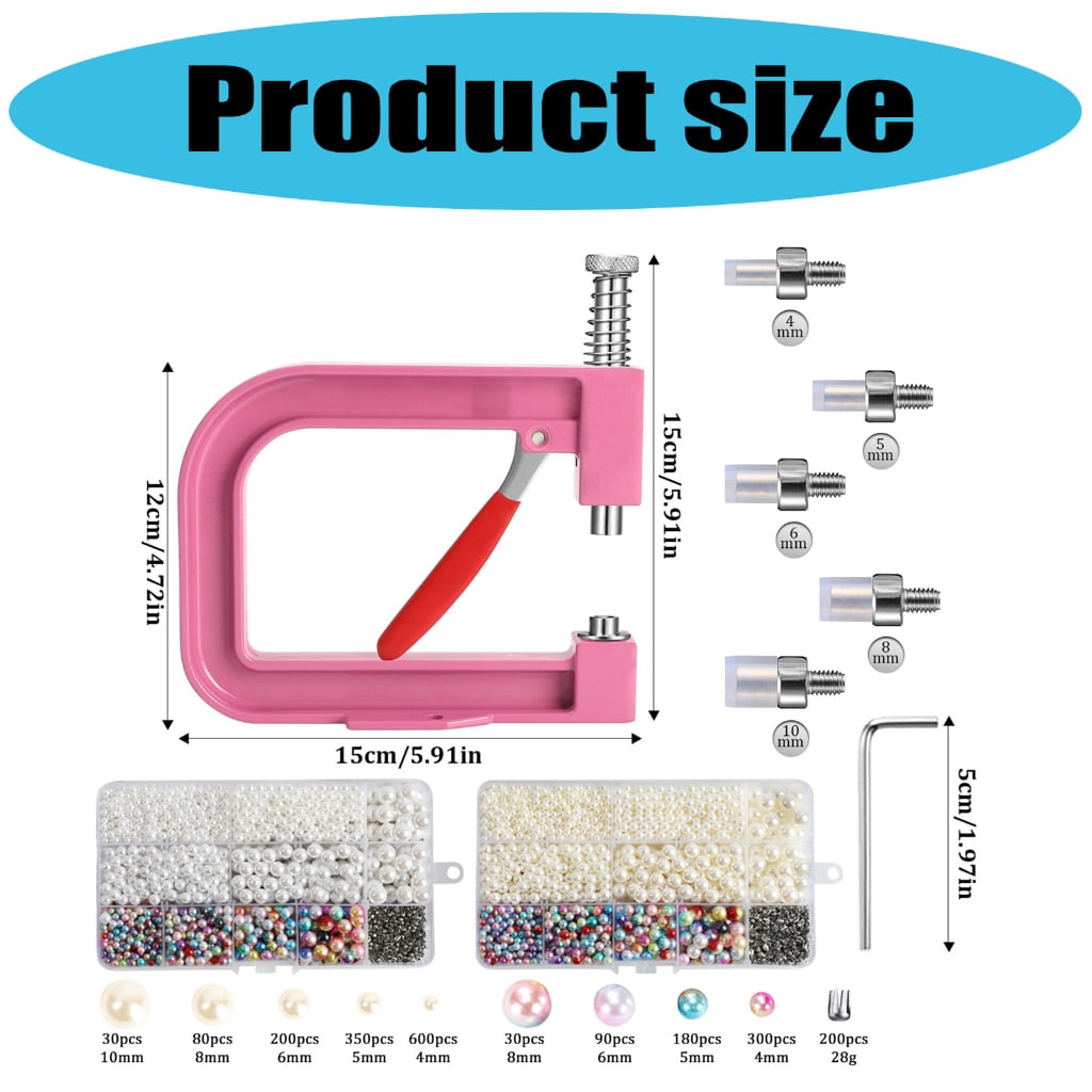 Manual Bead Setting Machine Bead Fixing Machine For Craft Decoration