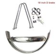 thumbnail image 1 of 18inch 20inch Retro Road Bicycle Guard Bike Fender Stainless Steel Mudguard Front Rear Wing Fender Bike Accessories, 1 of 5
