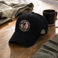 thumbnail image 5 of WULMLEO Unisex 9/11 Incident Hats 911 Memorial We Will Never Forget Hat Men Women American Flag Patriotic Baseball Caps A One Size, 5 of 6