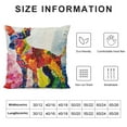 thumbnail image 5 of Nawypu  Watercolor Dog Bull Terrier Throw Pillow Cover Bull Terrier Colorful Dog Silhouette Cushion Case Dog Mom Gift Pillows Nursery Decor Modern Linen Throw Pillow for Sofa Chair Car, 5 of 5