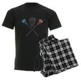 thumbnail image 6 of CafePress - Skull And Lacrosse Sticks Men's Dark Pajamas - Men's Dark Loose Fit Cotton Pajama Set, 6 of 7