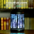 thumbnail image 2 of 8.45oz Metal Essential Oil Diffuser, Silent 7-Color Light Humidifier with Auto Shut-Off for Bedroom Office, Holiday Gift, 2 of 9