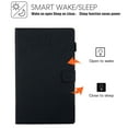 thumbnail image 2 of Dteck Case For Samsung Galaxy Tab A 10.1(2016 NO S Pen Version), Leather Folio Cover for Samsung 10.1 Inch Tablet SM-T580 T585 with Auto Wake/Sleep and Card Slots, Multiple Viewing Angles, Black, 2 of 9