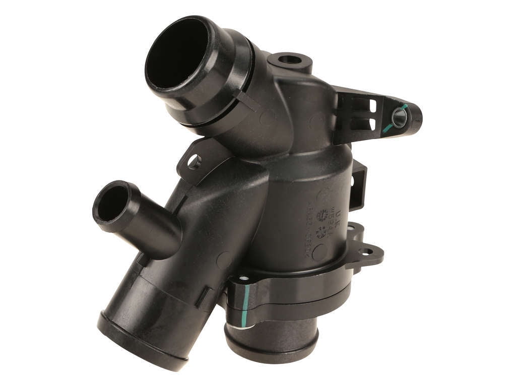 Genuine OEM Replacement for 20132016 Jaguar XJ Engine Coolant Thermostat / Water Outlet