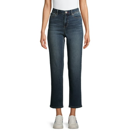 EV1 from Ellen DeGeneres Women's Maddy Straight Leg Jeans