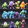thumbnail image 1 of 12pcs Cute For teenager DIY PVC Monster Desktop Decor Collection Cartoon Figure Set--HAPDEN, 1 of 1