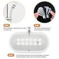 thumbnail image 4 of Secopad Non-Slip Bathtub Stickers, 24 PCS Shell Safety Bathroom Tubs Showers Treads Adhesive Decals Scraper, 4 of 7