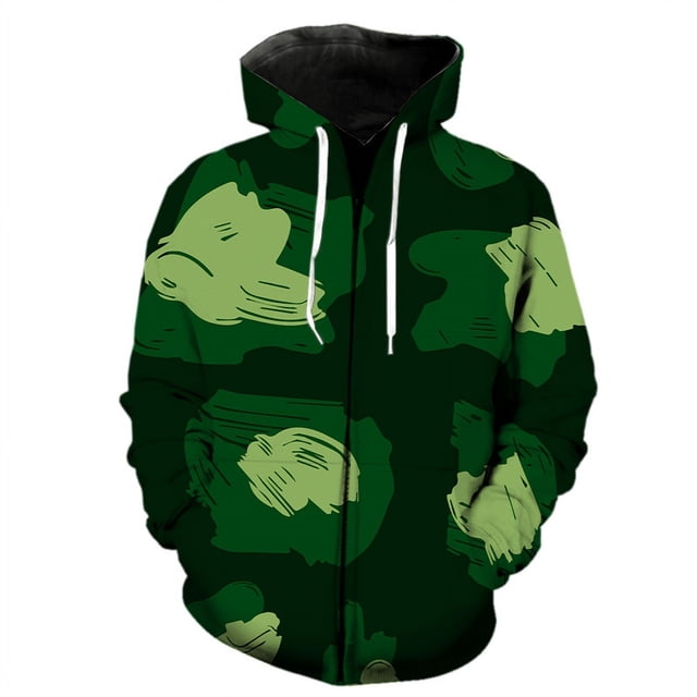 Sudadera con cremallera y estampado de leopardo en 3D para hombres y niños, sudaderas con gráficos de animales estilo Harajuku, sudaderas casuales holgadas con capucha para la calle.