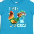 thumbnail image 4 of Inktastic Farmer I Rule the Roost Rooster Boys or Girls Toddler T-Shirt, 4 of 5
