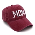 thumbnail image 2 of Premium Cotton Mom Dad Baseball Cap Set - 2pcs with 3D Embroidery, Adjustable Velcro Closure, Breathable Unisex Design for Couples, Perfect Gift for Father's Day/Mother's Day/Anniversary, Ideal for, 2 of 6
