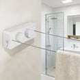 thumbnail image 3 of BotaniNest 5.1 Meter Double Rope Stainless Steel Clothesline With No Drilling And Expandable Wall Mounted Design Suitable For Camping Travel Balcony Indoor And Outdoor Use, 3 of 5