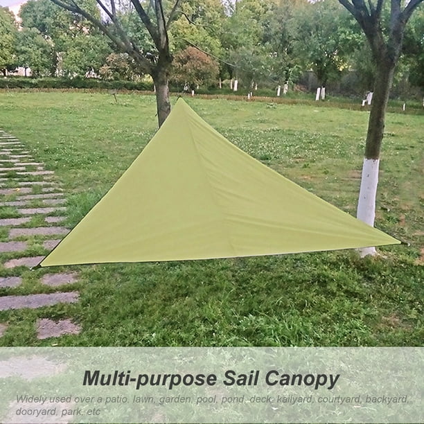 Rain Fly Sun Shade resistente a los rayos UV Toldo de vela Impermeable MABOTO Verde/3x3x3M