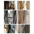 thumbnail image 5 of Abrazaderas para cortinas de ventana Clips VS Fuerte banda de corbata magnética Oficina en el hogar Cortinas decorativas Tejido Retenciones Titulares Estilo europeo 1 par Ormromra CDWJ222-5, 5 of 5