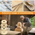 13pcs Wood Carving Disc Set Bushing Angle Grinder Wood Grinding Wheel